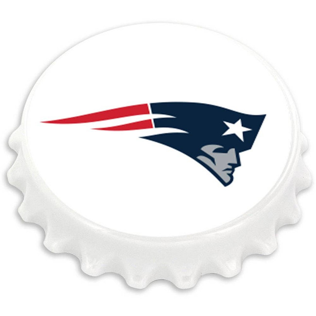 NFL New England Patriots Bottle Cap Bottle Opener Magnet