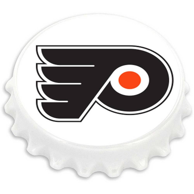 NHL Philadelphia Flyers Bottle Cap Bottle Opener Magnet
