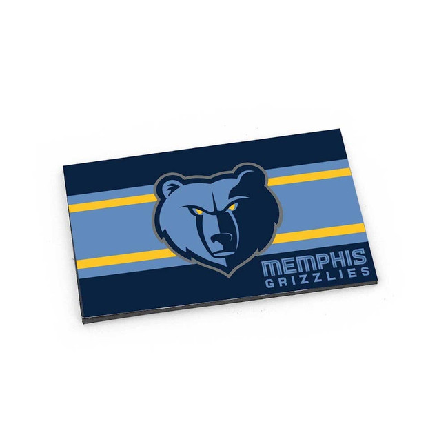 NBA Memphis Grizzlies Striped Magnet