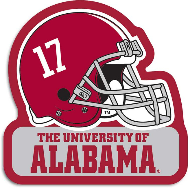 NCAA Alabama Crimson Tide Football Helmet Magnet
