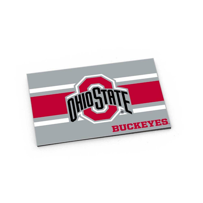 NCAA Ohio State Buckeyes Striped Magnet
