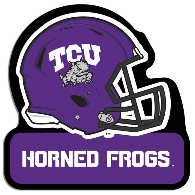 NCAA TCU Horned Frogs Football Helmet Magnet