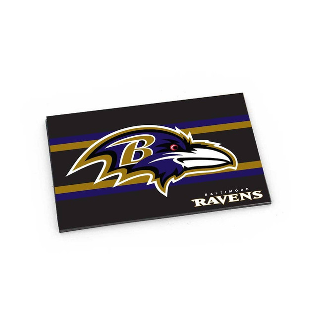 NFL Baltimore Ravens Striped Magnet