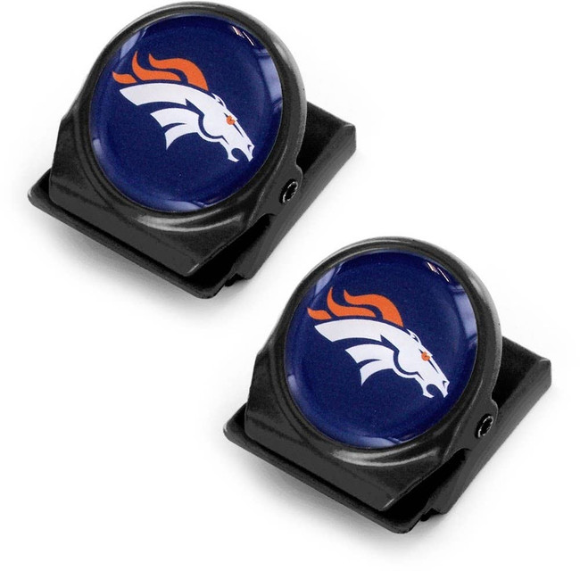 NFL Denver Broncos 2pk Memo Clip Magnet
