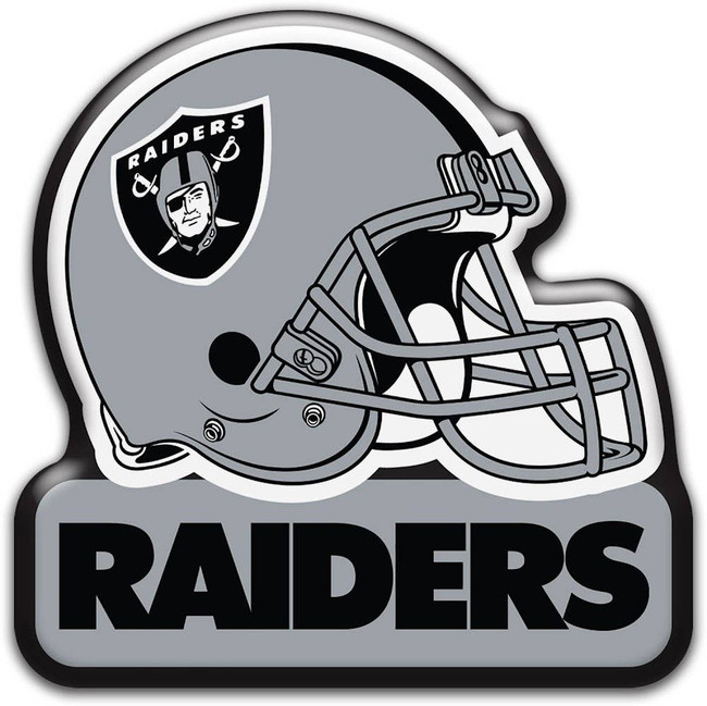 NFL Las Vegas Raiders Football Helmet Magnet