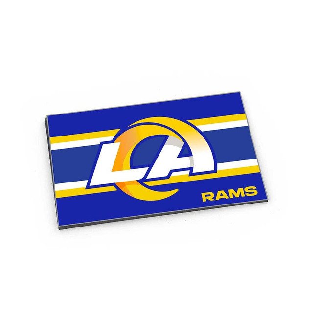 NFL Los Angeles Rams Striped Magnet