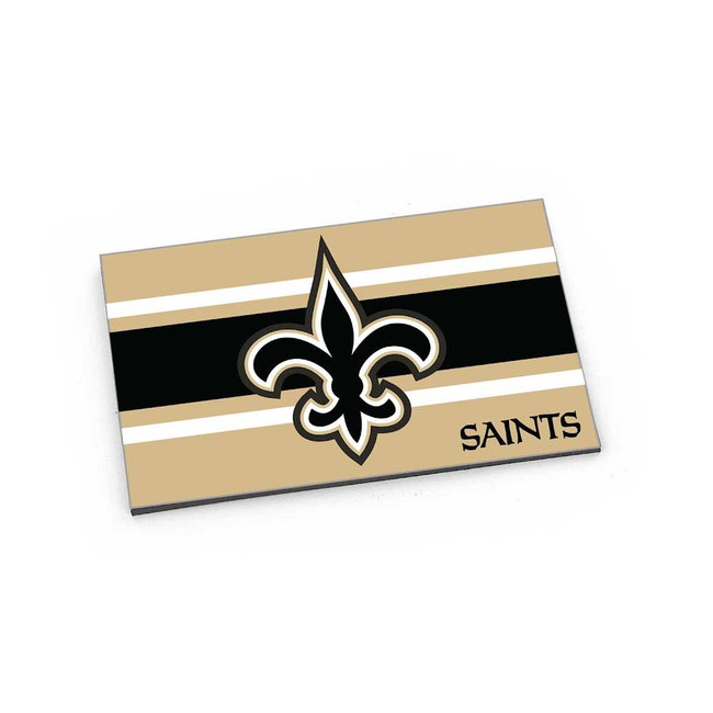 NFL New Orleans Saints Striped Magnet