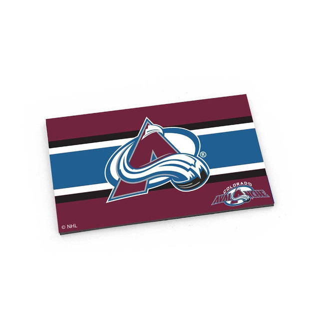 NHL Colorado Avalanche Striped Magnet