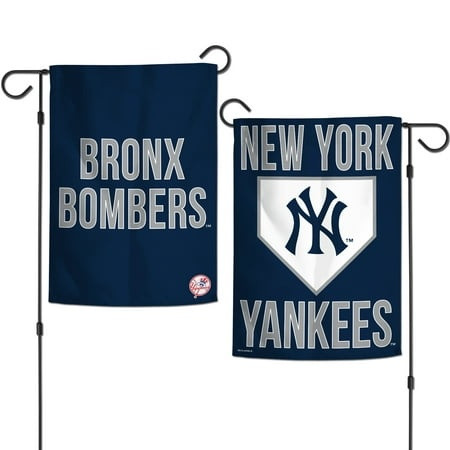 New York Yankees Prime Flag 12x18 Garden Style 2 Sided