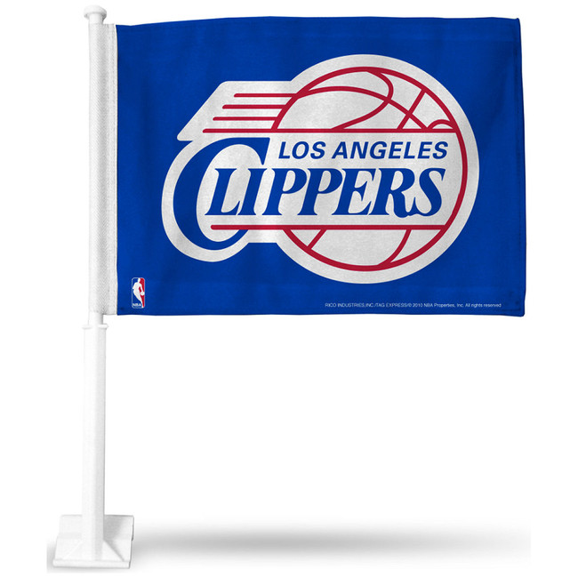 Los Angeles Clippers 12" X 15" Car Flag