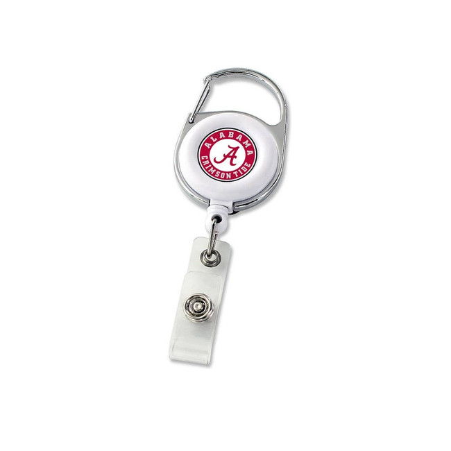 NCAA Alabama Crimson Tide Deluxe Clip Badge Reel