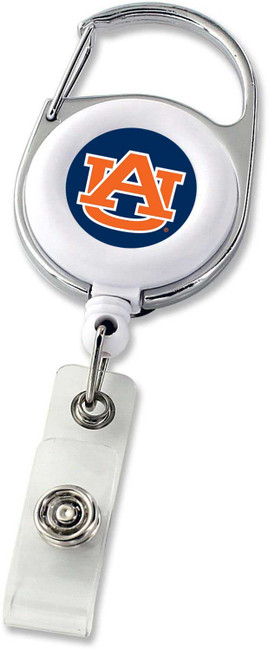 NCAA Auburn Tigers Deluxe Clip Badge Reel