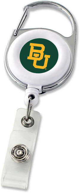 NCAA Baylor Bears Deluxe Clip Badge Reel