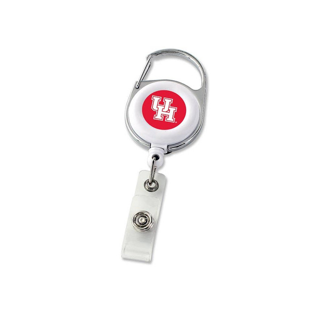 NCAA Houston Cougars Deluxe Clip Badge Reel