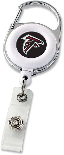 NFL Atlanta Falcons Deluxe Clip Badge Reel