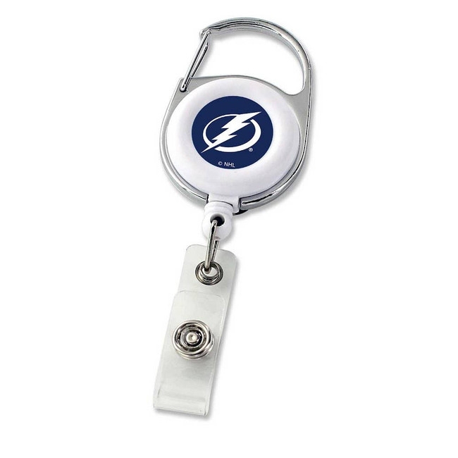 NHL Tampa Bay Lightning Deluxe Clip Badge Reel