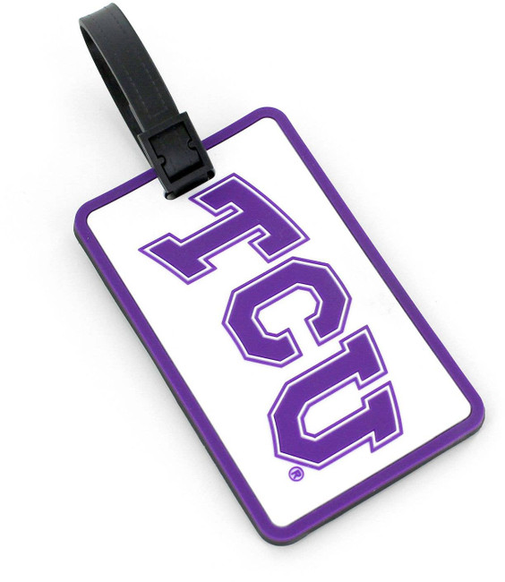 NCAA TCU Horned Frogs Soft Luggage Tag
