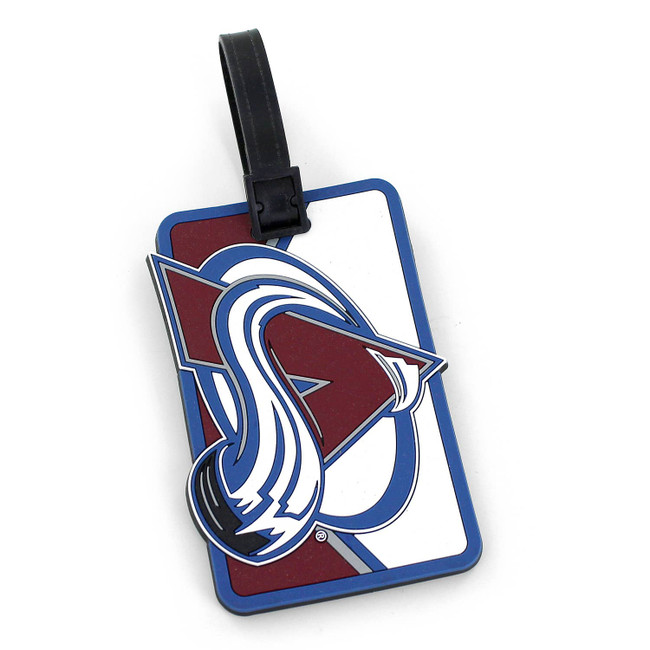 NHL Colorado Avalanche Soft Luggage Tag