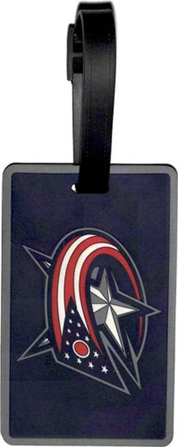 NHL Columbus Blue Jackets Soft Luggage Tag