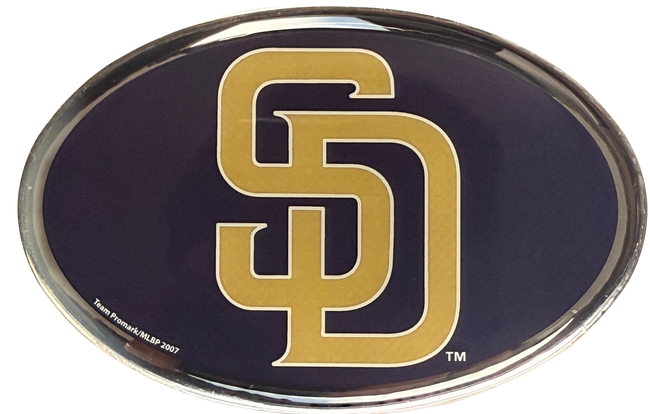 San Diego Padres Color Car Emblem