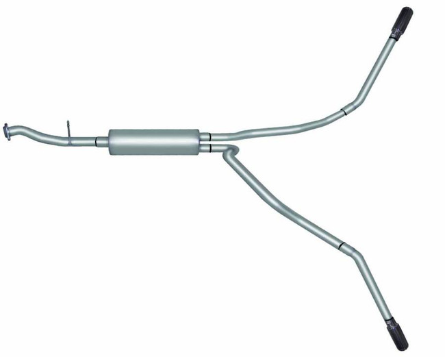 Gibson Cat-Back Performance Exhaust 1999–2001 Silverado & Sierra 1500 4.3L/4.8L/5.3L – Dual Extreme Aluminized – 5005