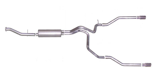 Gibson Cat-Back Performance Exhaust 2000–2006 Chevy Suburban / GMC Yukon XL & Chevy Avalanche 4.8L / 5.3L – Dual Split Aluminized – 5561