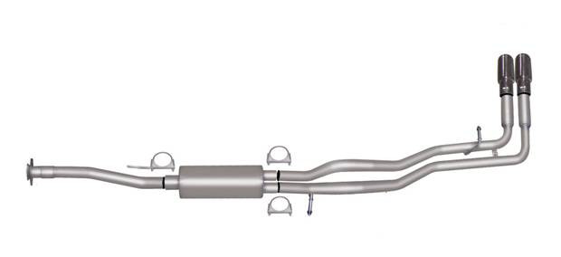 Gibson Cat-Back Performance Exhaust 2015–2022 Chevy Colorado / GMC Canyon 2.5L / 3.6L – Dual Sport Aluminized – 5585
