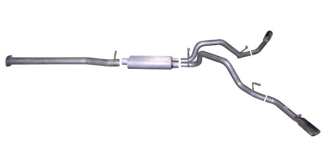 Gibson Cat-Back Performance Exhaust 2007–2009 Chevy Silverado 1500 / GMC Sierra 1500 4.8L / 5.3L – Dual Extreme Aluminized – 5628
