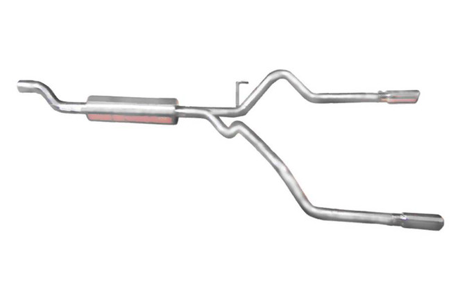 Gibson Cat-Back Performance Exhaust 2003–2004 Dodge Ram 2500 / 3500 5.7L – Dual Split Aluminized – 6502
