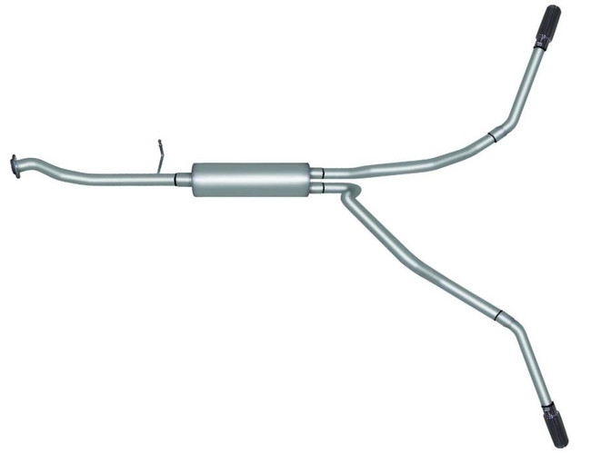 Gibson Cat-Back Performance Exhaust 1999–2001 Chevy Silverado 1500 / GMC Sierra 1500 4.3L / 4.8L / 5.3L – Dual Extreme Stainless – 65008
