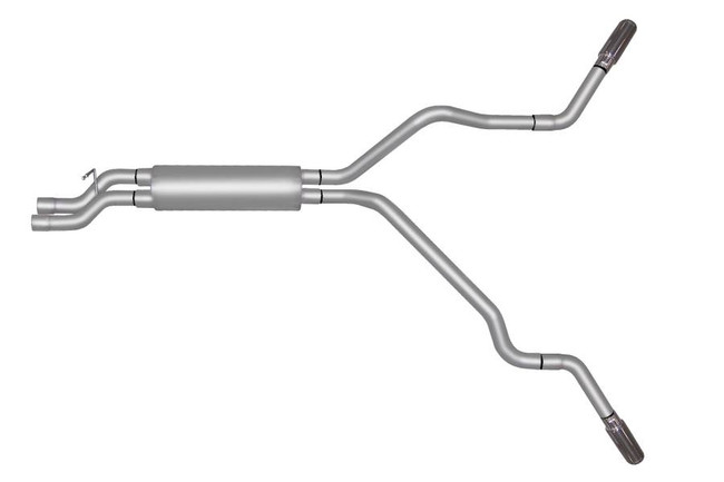 Gibson Cat-Back Performance Exhaust 2001–2006 Chevy Silverado / GMC Sierra 2500HD & 3500HD 6.0L / 8.1L – Dual Extreme Stainless – 65009