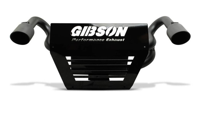 Gibson Exhaust 2016–2023 Polaris RZR XP Turbo UTV Performance Exhaust System – Dual Black Ceramic – 98026