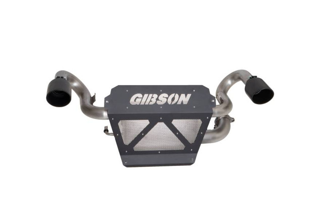 Gibson Exhaust 2020–2026 Polaris RZR Pro XP & Turbo R UTV Performance Exhaust – Dual Black Ceramic – 98047
