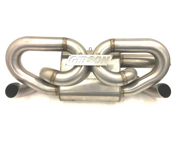 Gibson Exhaust 2017–2025 Can-Am Maverick X3 Turbo UTV Performance Exhaust System – T304 Stainless Steel – 98053