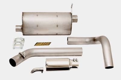 Gibson Exhaust 2005–2015 Ford Class A Motorhome (F53 Chassis) 6.8L V10 Cat-Back Performance Exhaust – Single Stainless – 956012S