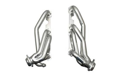 Gibson Exhaust 1999–2000 Escalade 5.7L; 1996–1999 C1500 Pickup 5.0L–5.7L; 1996–2000 Suburban, Tahoe, Yukon 5.7L Performance Header, Ceramic – GP102S-C