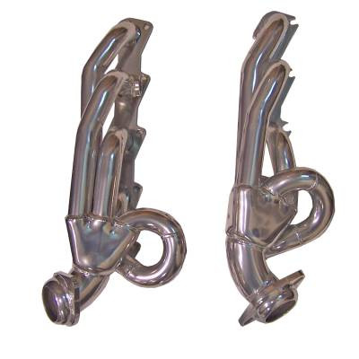Gibson Exhaust 1999–2004 Ford F250/F350 Super Duty 6.8L Pickup Performance Header, Ceramic – GP125S‑1C