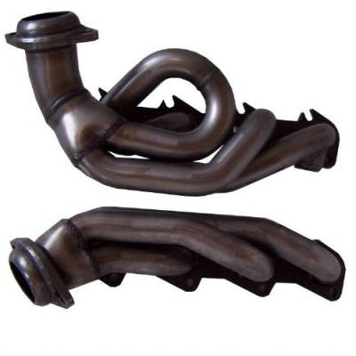 Gibson Exhaust 1999–2004 Ford F250/F350 Super Duty 5.4L Pickup Performance Header, Stainless – GP126S