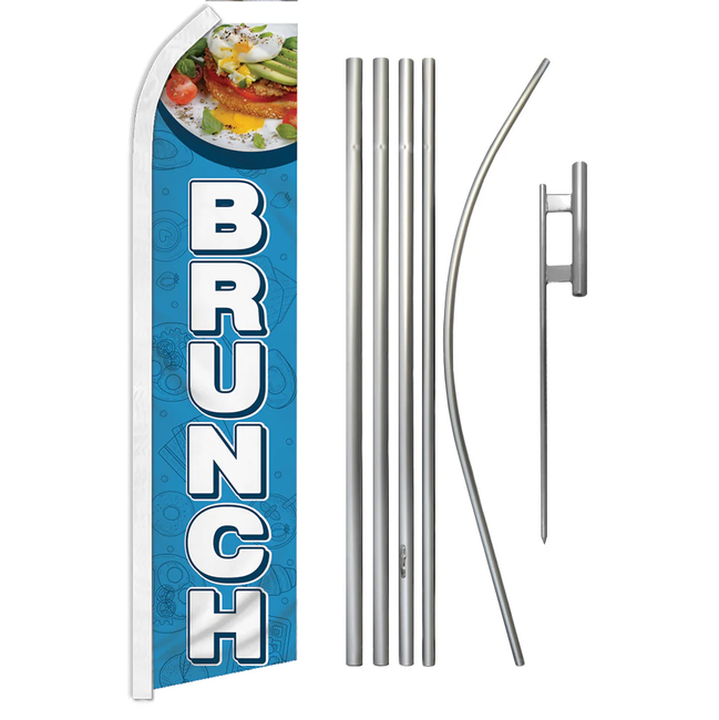 Brunch Super Flag & Pole Kit