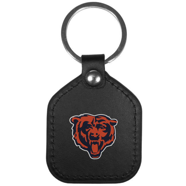 Chicago Bears Leather Square Key Chains