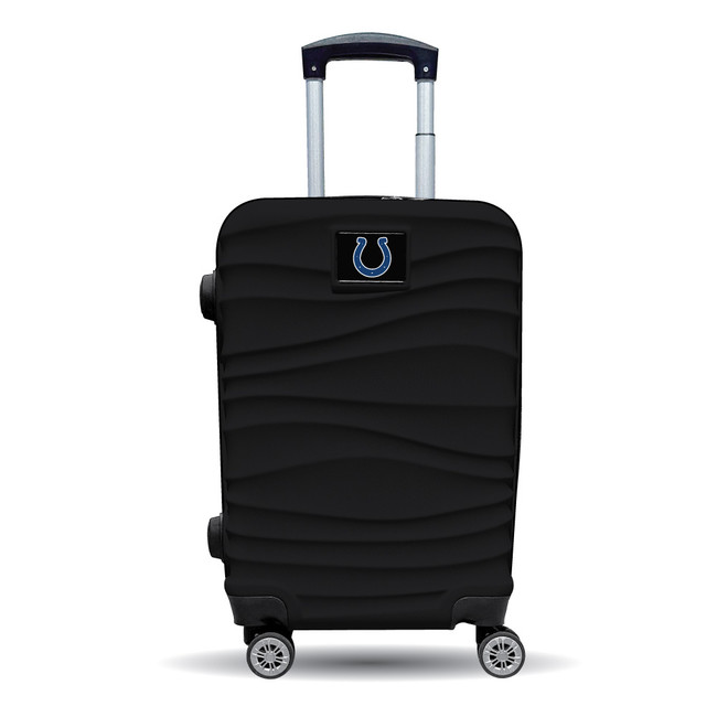 Indianapolis Colts Color Blitz 21-Inch Hard-Shell Carry-On Spinner Luggage with TSA Lock - Black