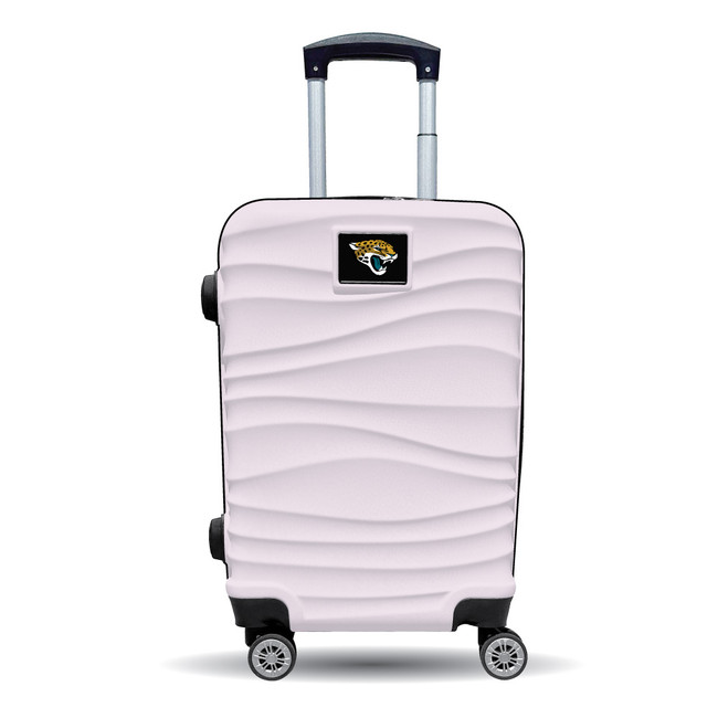 Jacksonville Jaguars Color Blitz 21-Inch Hard-Shell Carry-On Spinner Luggage with TSA Lock - Pink