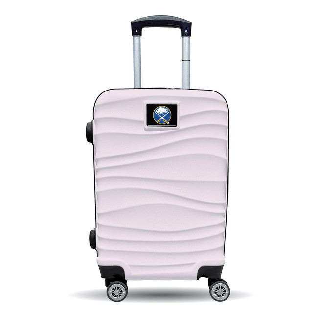 Buffalo Sabres Color Blitz 21-Inch Hard-Shell Carry-On Spinner Luggage with TSA Lock - Pink