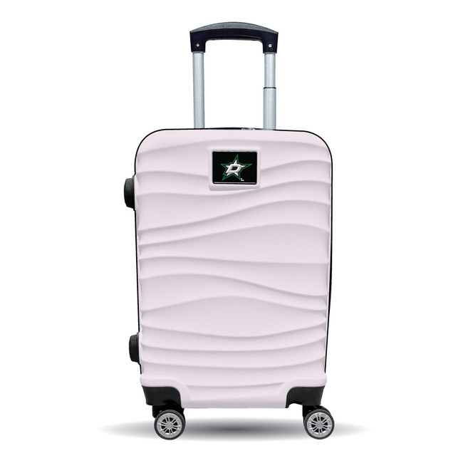 Dallas Stars Color Blitz 21-Inch Hard-Shell Carry-On Spinner Luggage with TSA Lock - Pink