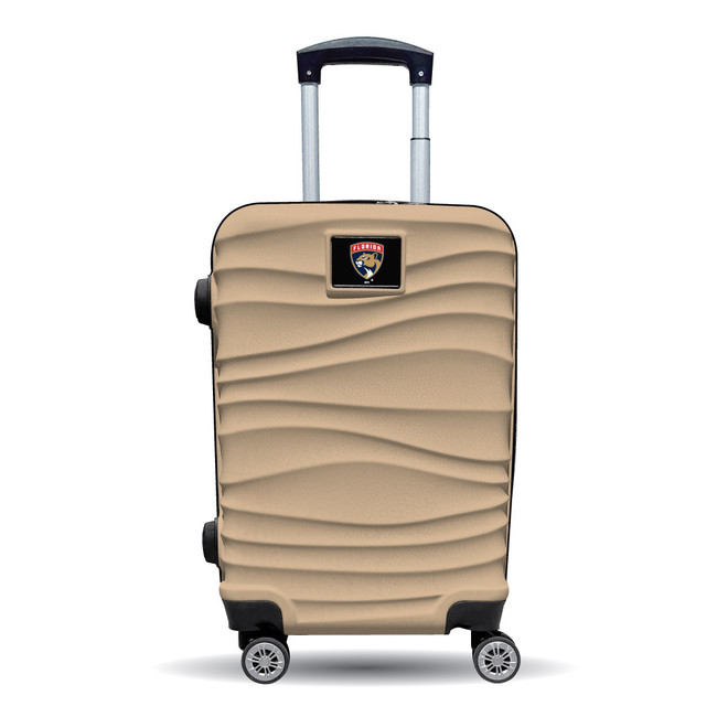 Florida Panthers Color Blitz 21-Inch Hard-Shell Carry-On Spinner Luggage with TSA Lock - Tan