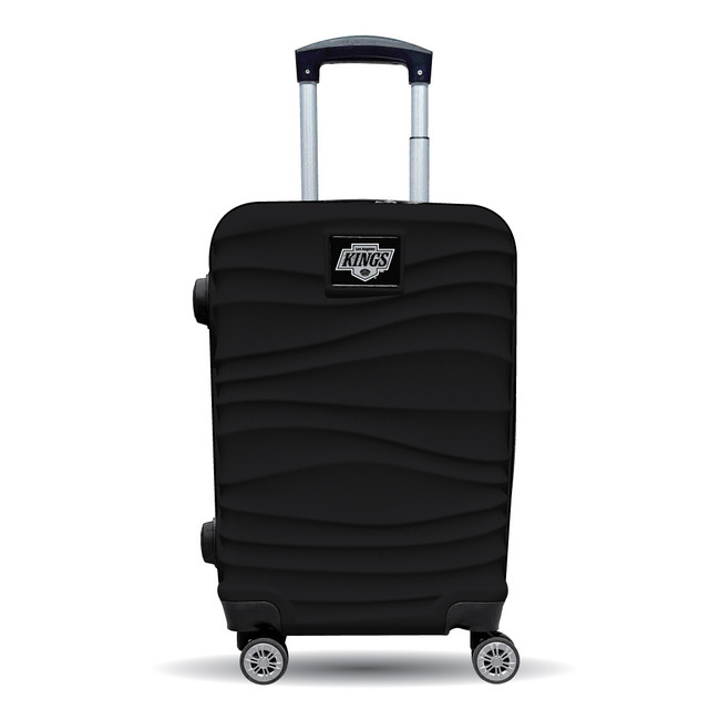 Los Angeles Kings Color Blitz 21-Inch Hard-Shell Carry-On Spinner Luggage with TSA Lock - Black