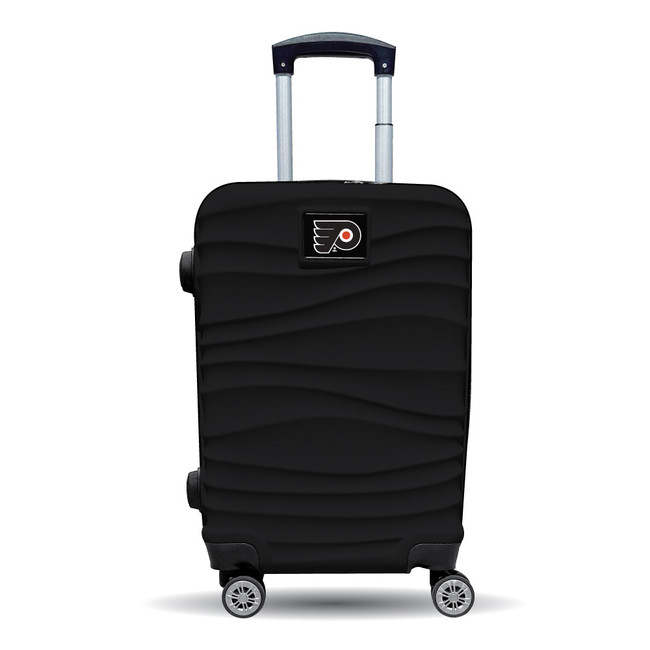 Philadelphia Flyers Color Blitz 21-Inch Hard-Shell Carry-On Spinner Luggage with TSA Lock - Black