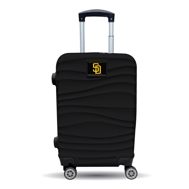 San Diego Padres Color Blitz 21-Inch Hard-Shell Carry-On Spinner Luggage with TSA Lock - Black