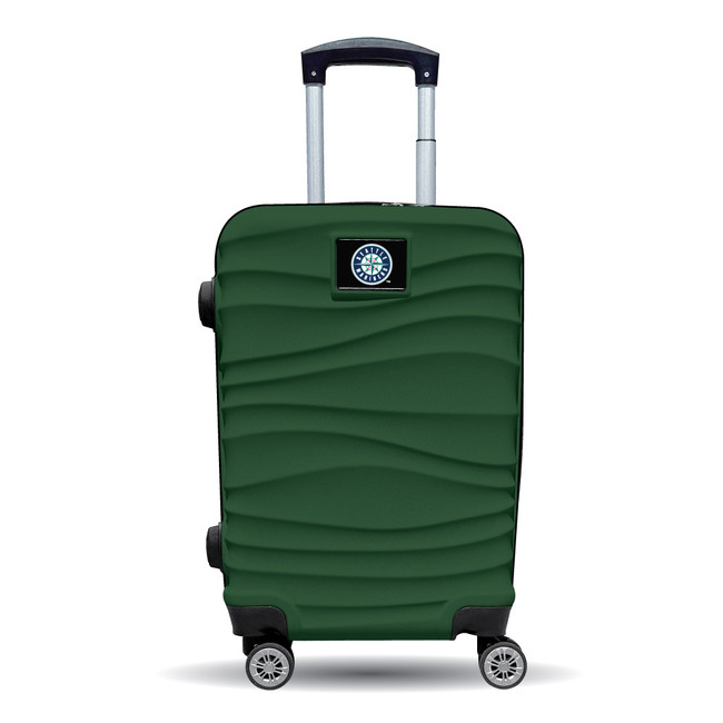 Seattle Mariners Color Blitz 21-Inch Hard-Shell Carry-On Spinner Luggage with TSA Lock - Green
