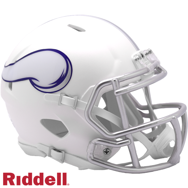 Minnesota Vikings Helmet Riddell Replica Mini Speed Style On-Field Alternate 2024